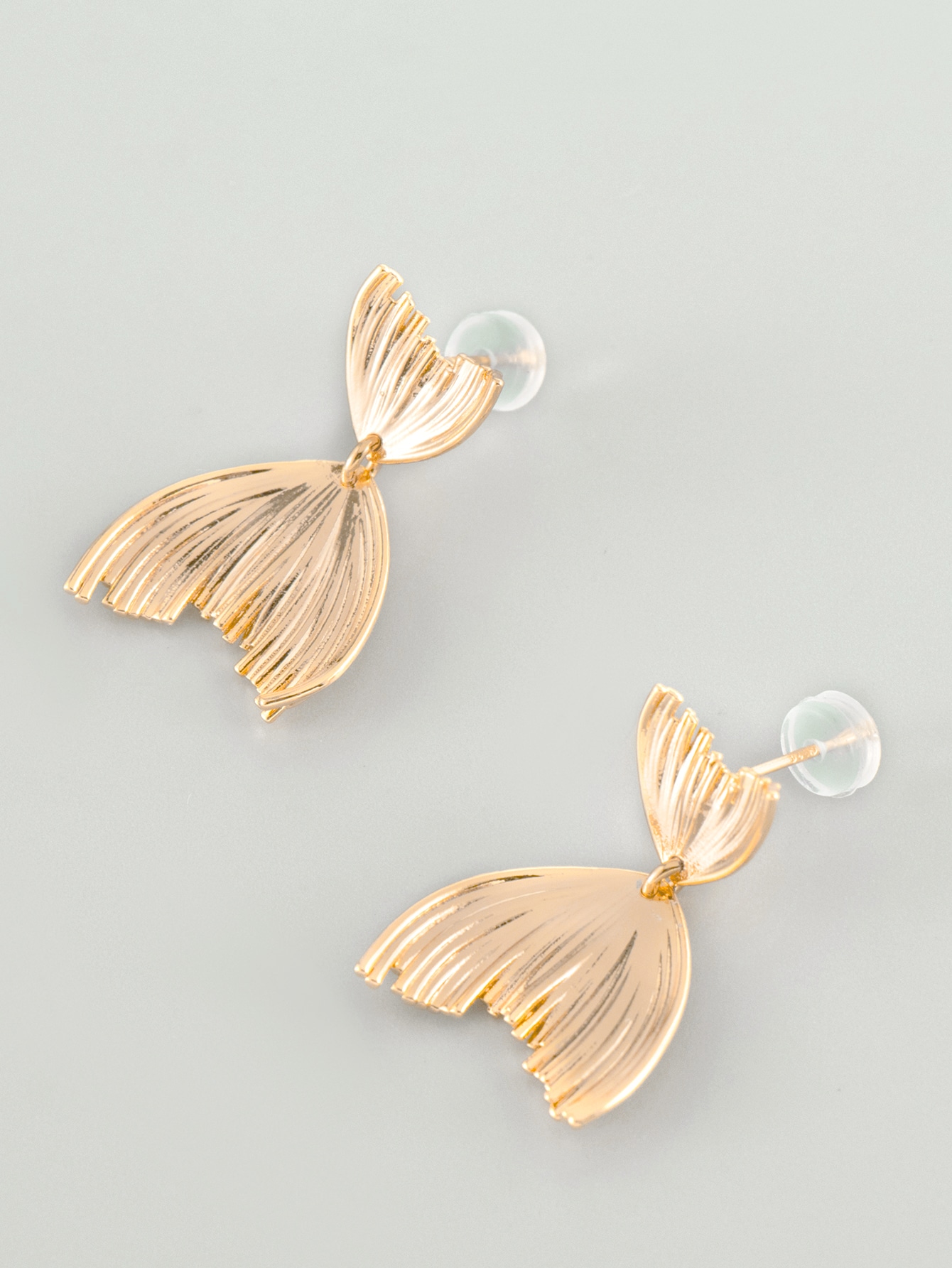 Copper Fishtail Earring Studs/Earrings